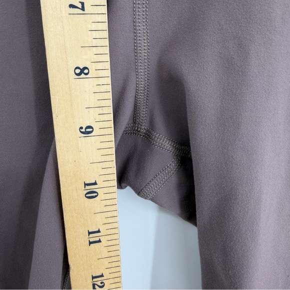 Joah Brown Tan Bike Shorts High-Waisted Stretchy XS / S purple brown - Picture 4 of 6